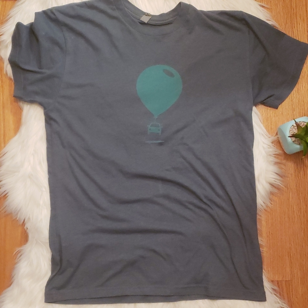 Lyft Limited Green Graphic Crewneck T Shirt